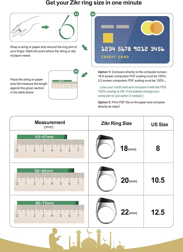 Tasbih Ring™ - Dhikr and Prayer Reminder